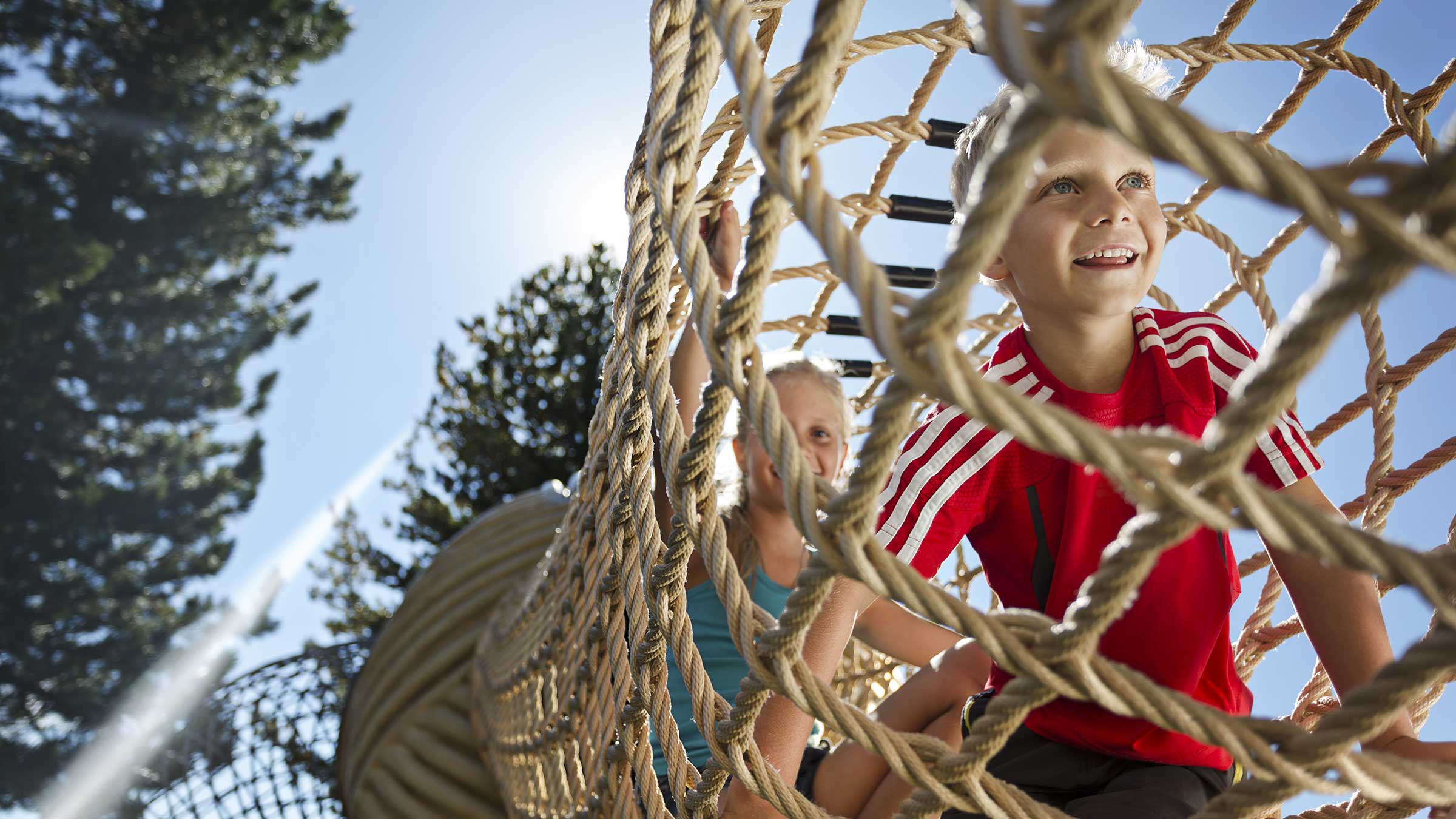 Kinder im Wollspielwald - Widiversum