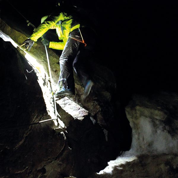 Abstieg im Sturm - Wildspitze Ötztal