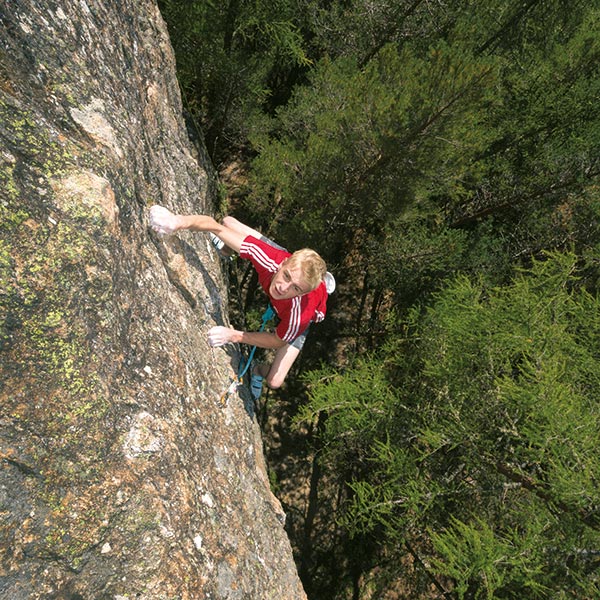 Kletterer Tobias Holzknecht - Klettern Ötztal