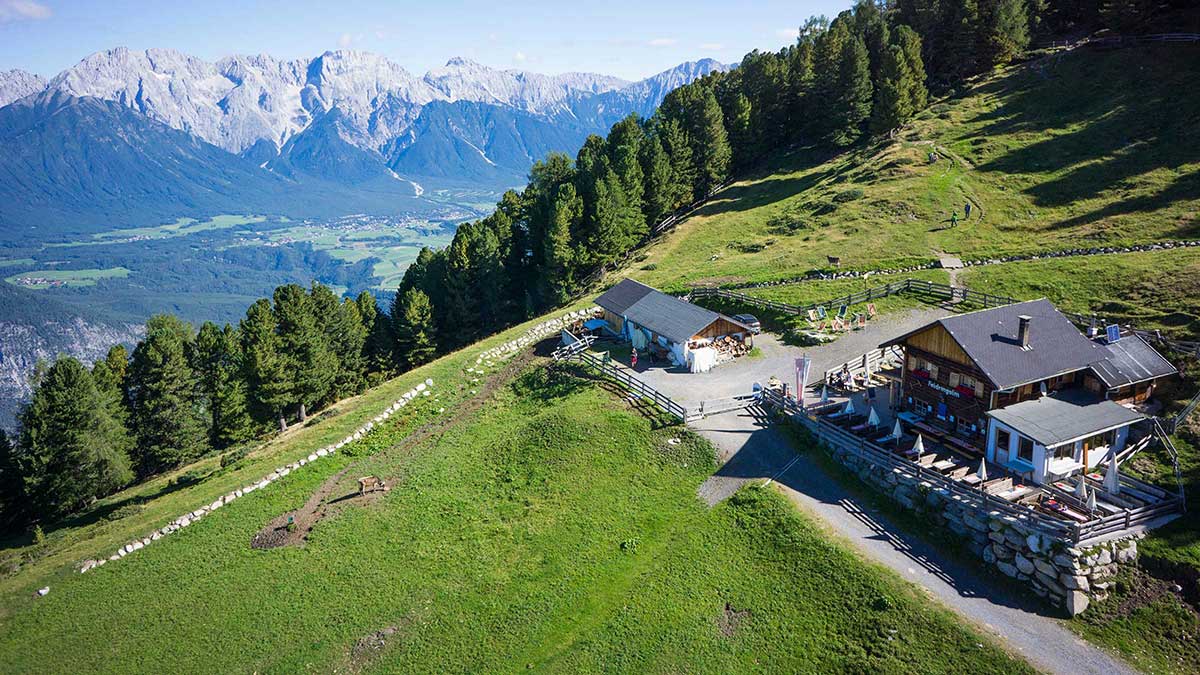 Blick auf Feldringalm - Almen Ötztal