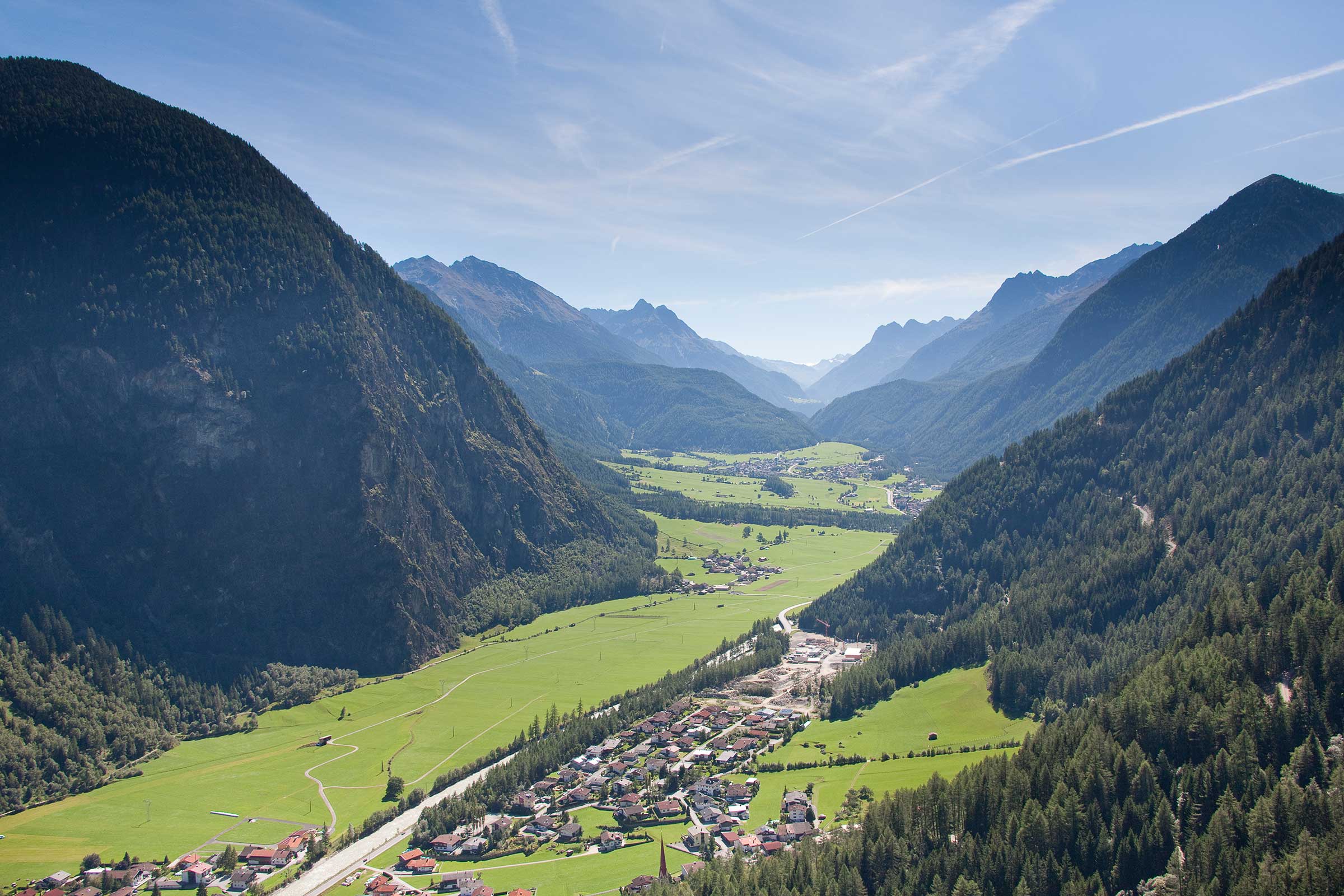 Ötztal Radweg bei Tumpen - Ötztal Radweg