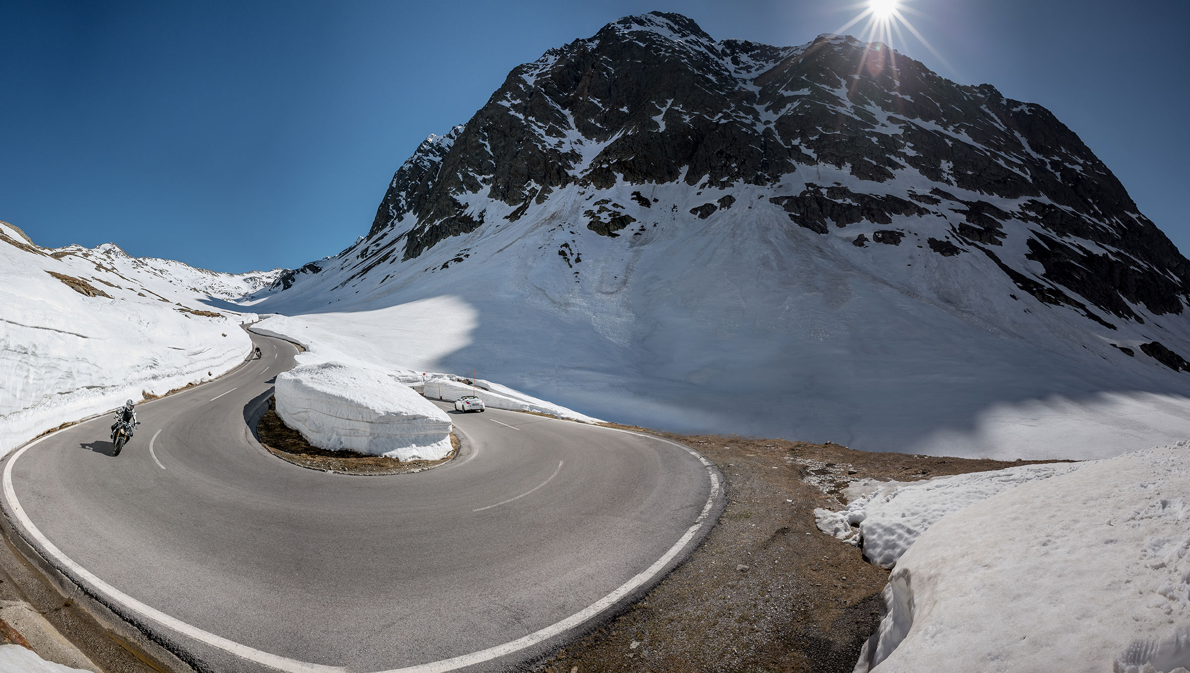 Timmelsjoch Hochalpenstraße - der Hitze entfliehen